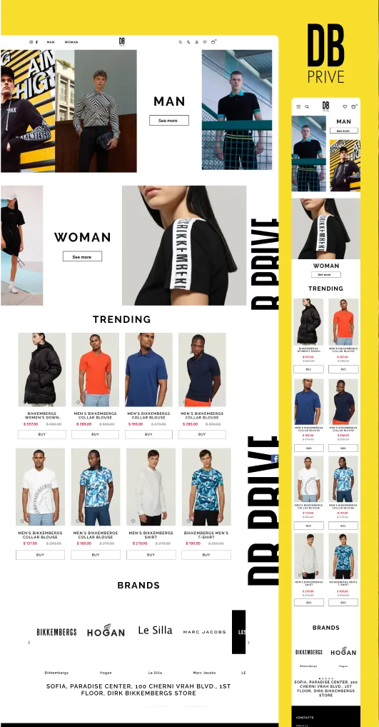 Clothes store